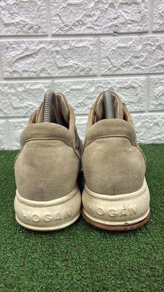 Scarpe Hogan Beige Argento