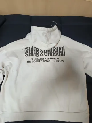 Sudadera Pull&Bear Beige Talla Única