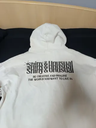 Sudadera Pull&Bear Beige Talla Única