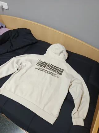 Sudadera Pull&Bear Beige Talla Única