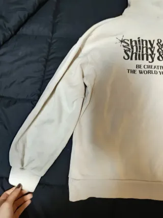 Sudadera Pull&Bear Beige Talla Única