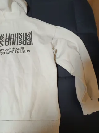 Sudadera Pull&Bear Beige Talla Única