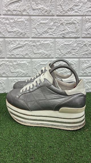 Hogan Scarpe Donna Argento Bianco