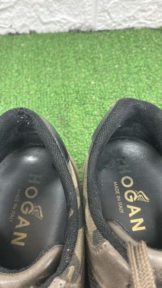 Scarpe Hogan uomo marrone/verde oliva