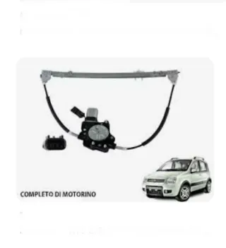 Alzavetro destro Fiat Panda 169 completo di motori