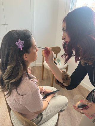 ESTILISTA/MAQUILLADORA BODAS A DOMICILIO, MADRID.