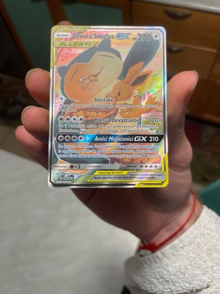 Eevee e Snorlax GX SM169 Italiano