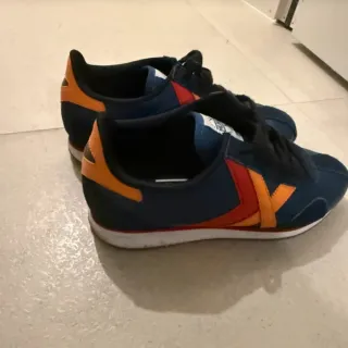 Zapatillas Munich Hombre Azul Naranja