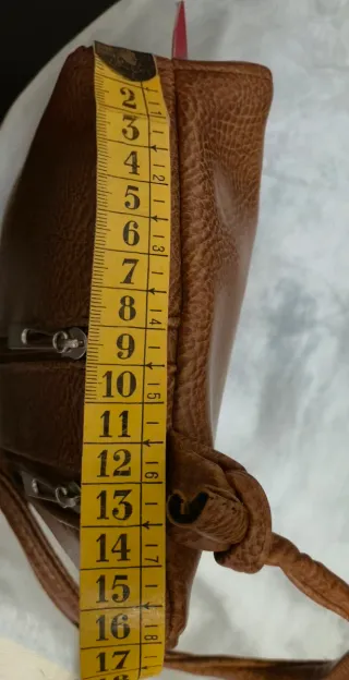 Bolso Piel Sintética Marrón