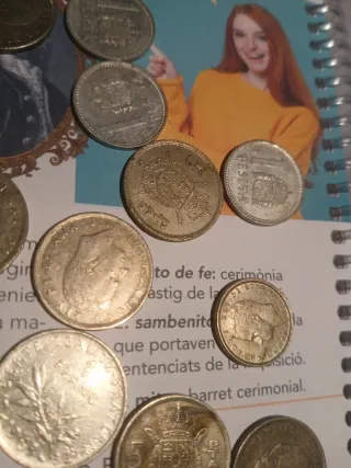 Lote de monedas antiguas