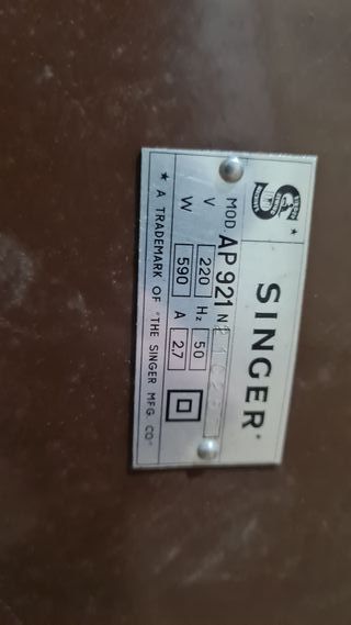 Aspirapolvere Vintage SINGER AP 921 - Set Completo