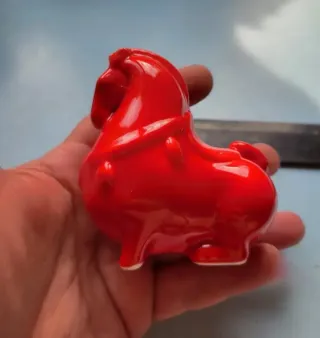 Set 3 cavalli ceramica decorativi