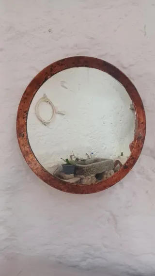 Espejo estilo industrial