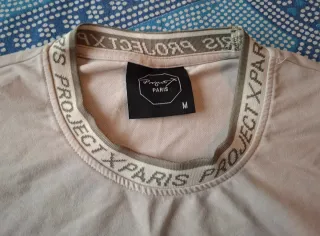 Camiseta Project X Paris Talla M Beige