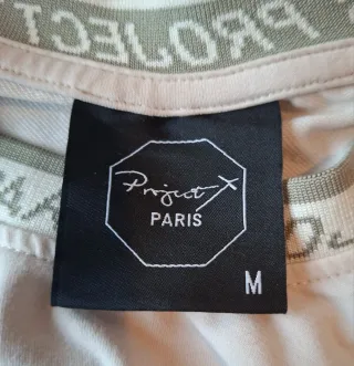 Camiseta Project X Paris Talla M Beige