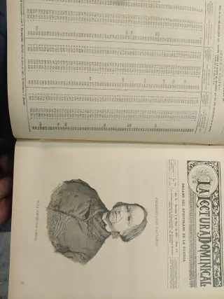 Libro antiguo La Lectura Dominical 1897