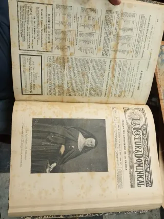 Libro antiguo La Lectura Dominical 1897