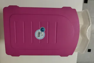 Cajas Organizadoras Plástico Rosa (8)
