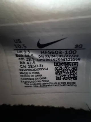 Nike Field General 82 SP Nero Bianco