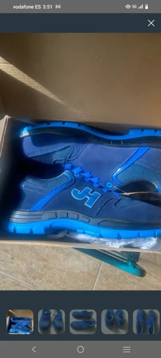 Zapatos de seguridad jhayber,nuevos