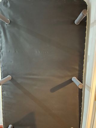 Somier tapizado transpirable 105cm