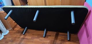 Somier tapizado transpirable 105cm