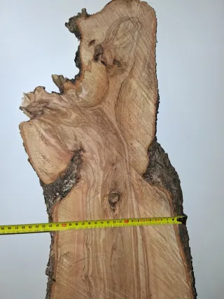 Madera de olivo cortada