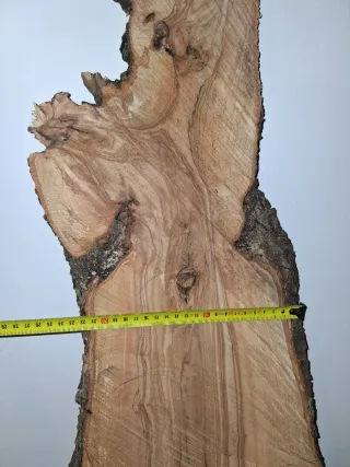 Madera de olivo cortada