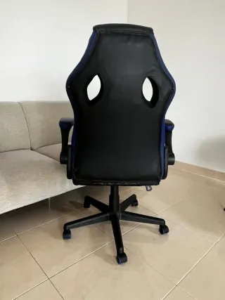 Silla Gaming RACING Negra y Azul solo en Mallorca