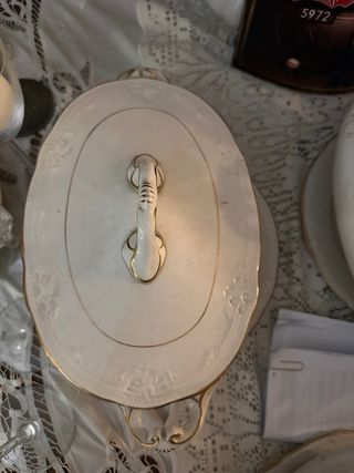 La Cartuja de Sevilla Vajilla Incompleta vintage