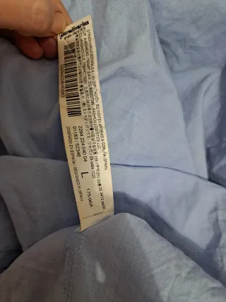 Vestido Stradivarius Azul Hombros Descubiertos