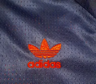 XS Chaqueta revesible azul/roja de Adidas Original