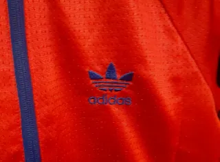 XS Chaqueta revesible azul/roja de Adidas Original