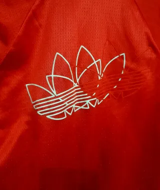 XS Chaqueta revesible azul/roja de Adidas Original