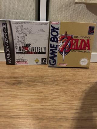 Cajas de reemplazo gb/ gbc / gba 2026