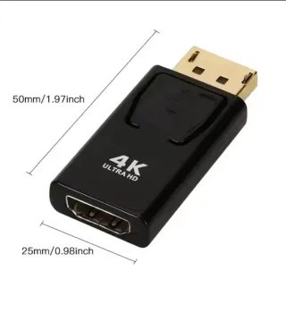 Adaptador DP Display Port a HDMI 4K PS4 PS5