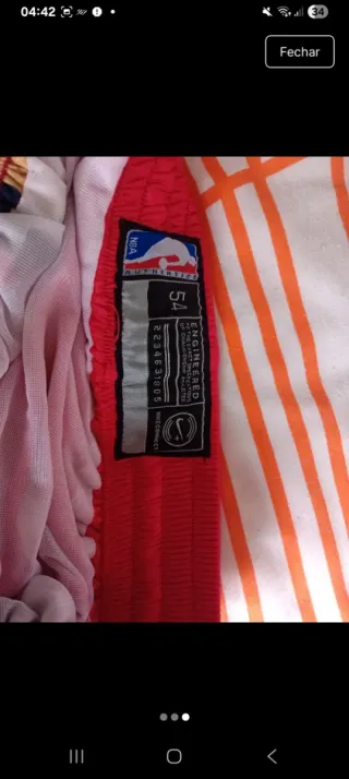 Calções New Orleans Pelicans Novos