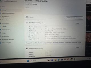 portátil gamer casi nuevo