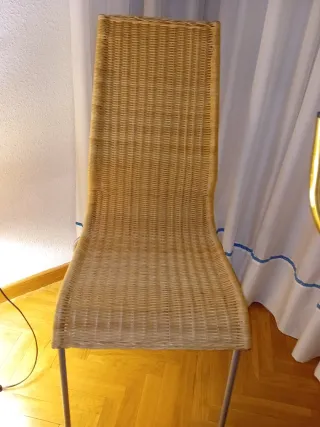 Silla mimbre