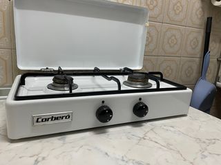 Hornillo gas corbero con bombona de butano