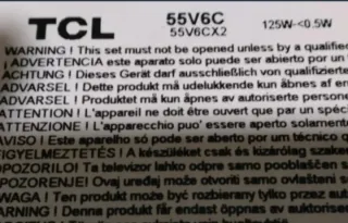 Placa base 40-R75PT5-MAB2HG TV TCL 55V6C Nueva