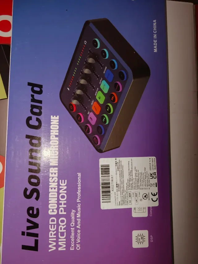 scheda audio live