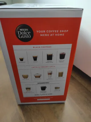 Cafetera nespresso dolce gusto