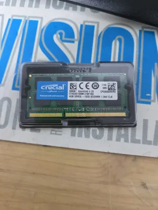 RAM 4GB Crucial DDR3 SODIMM 1333