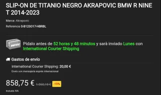 Escape Akrapovik (OFERTA)