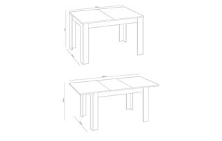 Tavolo da pranzo allungabile