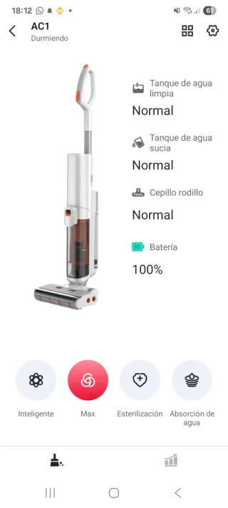 Ultenic ac1 aspiradora y fregona