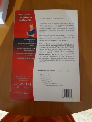Cuerpo de profesores enseñanza secunda, Oposicione