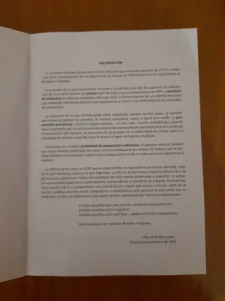 Cuerpo de profesores enseñanza secunda, Oposicione