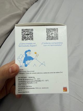 Termostato wifi garza smart